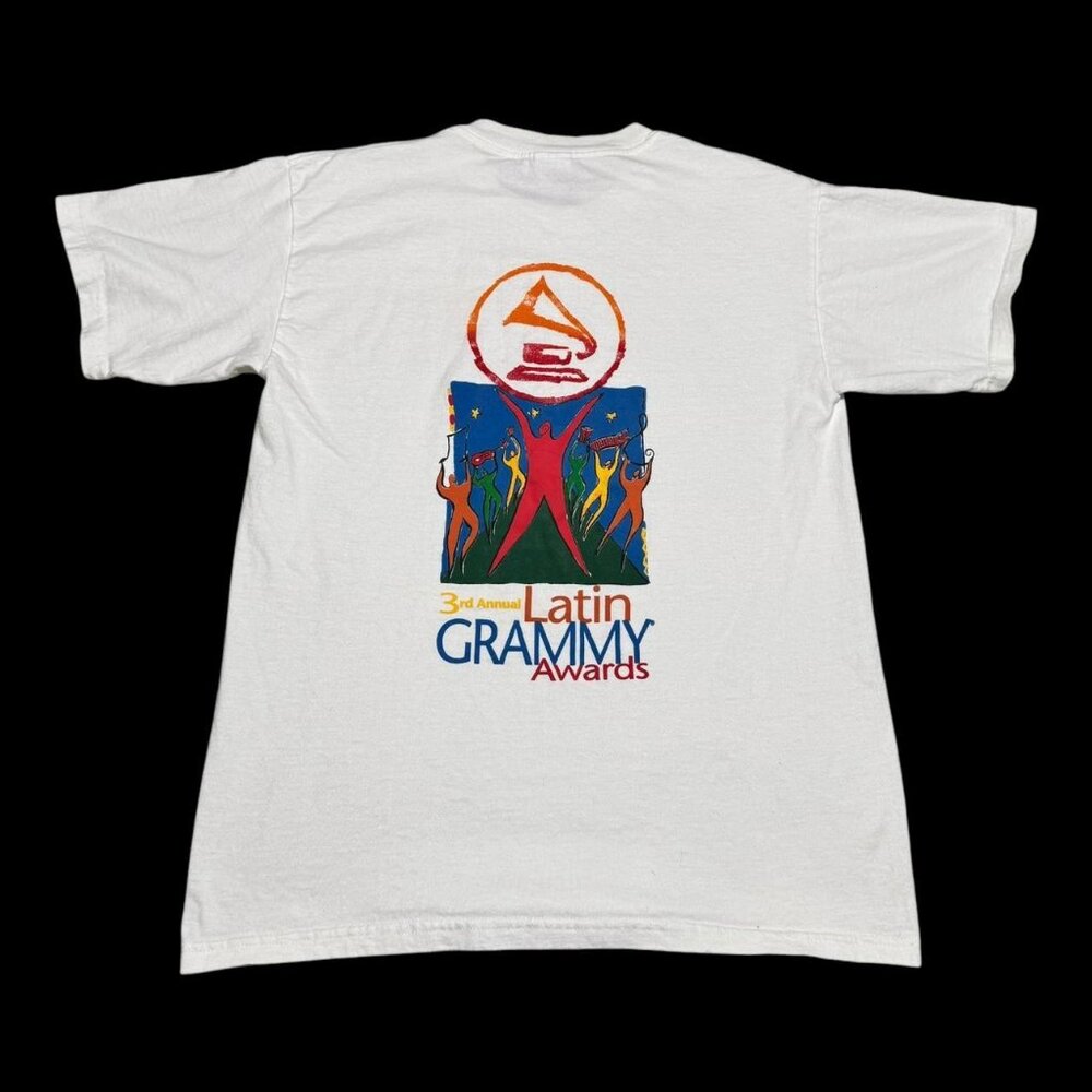 Vintage Gildan 3rd Annual Latin Grammy Awards‎ White Shirt Adult Medium